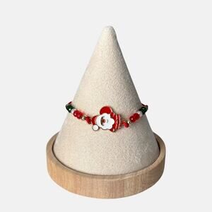 Santa Christmas Adjustable Bracelet